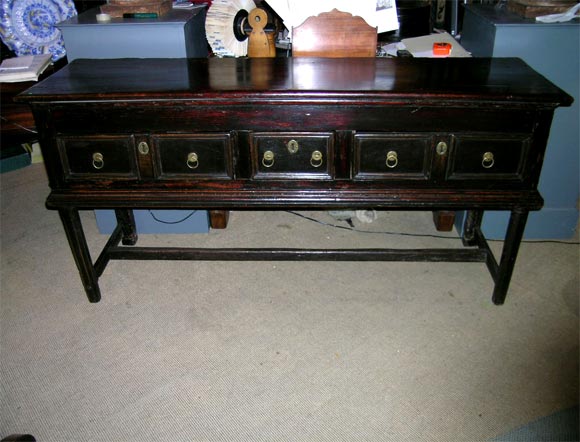 low dresser/serving table