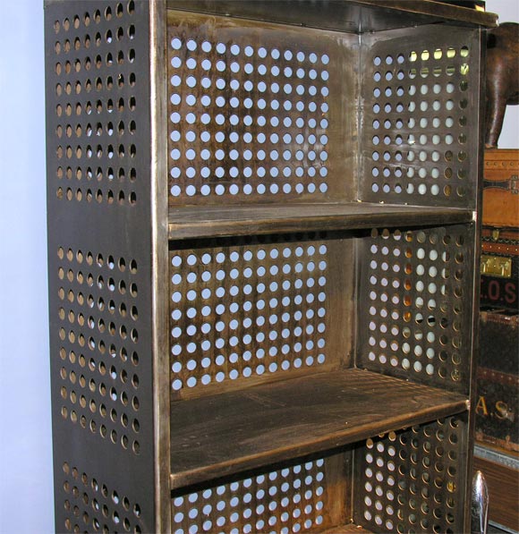 perforated metal shelf