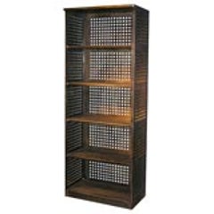 Perforated Steel Bookcase 3