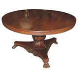 Antique Pedestal  round table