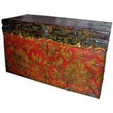Antique Tibetan chest
