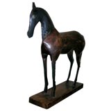 Hermes Horse sculpture