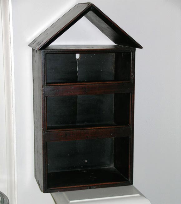 George III mahogany spice rack