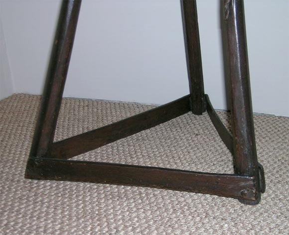 18th Century and Earlier 18th C. English oak cricket table For Sale