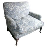 Vintage Queen Anne Style Love Seat