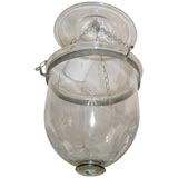 9"3/4 diameter star antique belljar lantern with glass knob 9"3/4 diameter star Antique belljar lantern with glass knob