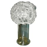 Claire Falkenstein For Salviati Heavy Spun Glass Lamp