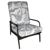 60's Danish Ladder-back Lounge Chair