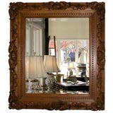Antique Carved Framed Mirror