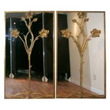 Vintage PAIR OF SPECTACULAR MIRRORS FROM THE ESTATE OF GEOFFREY BEENE