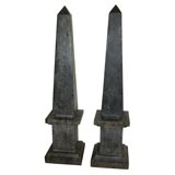 Vintage A pair Obelisks.