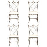 Set of Four Garden Chairs