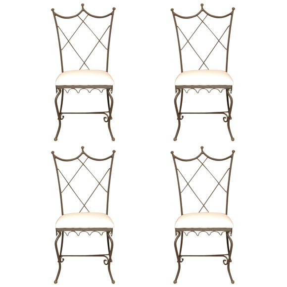 Set of Four Garden Chairs