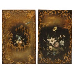 Victorian Papier Mache Panels
