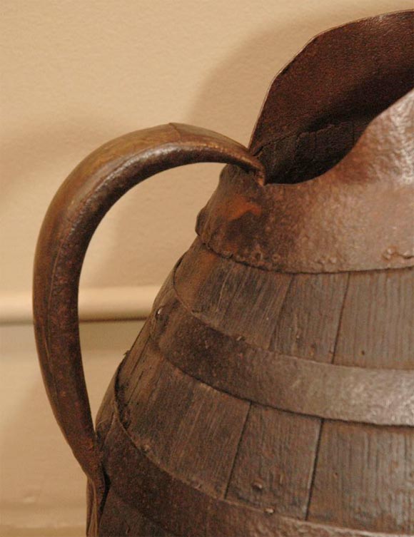 English Forged Bound Pitcher