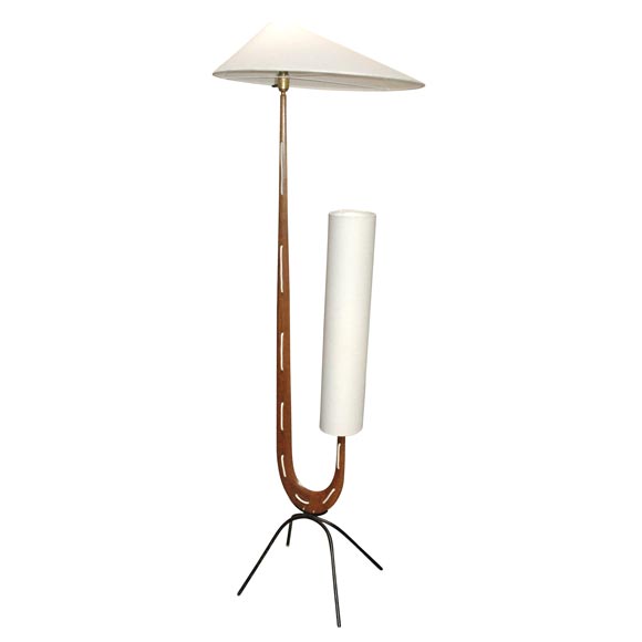 French Floor Lamp by Rispal