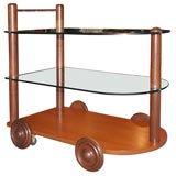 Moderne 1930's Cocktail Trolley