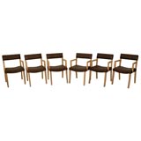 A Set of Six Armchairs designed by William "Billy" Haines