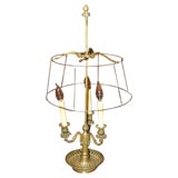 Antique 19th c French Bouillotte Lamp