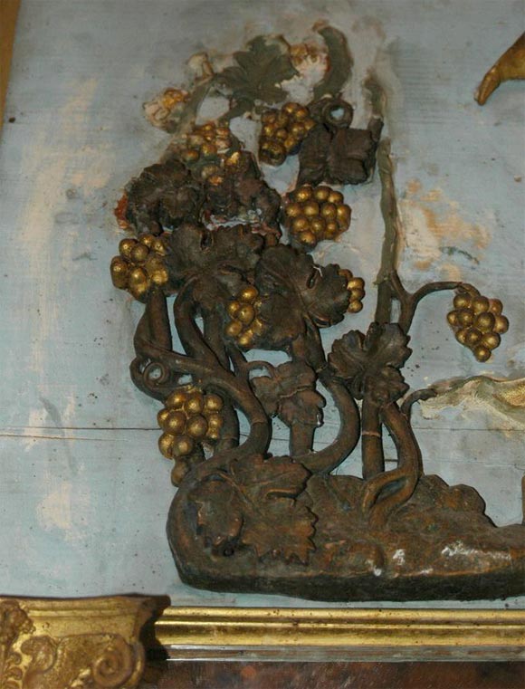 Francese Specchio d'epoca Empire Trumeau in vendita