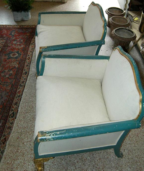 French Neoclassic Armchairs 2