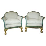 French Neoclassic Armchairs