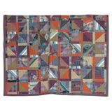 Vintage Missoni wool patchwork rug/tapestry