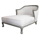 French Carved Chaises longue
