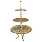 Florentine Tiered Display Table
