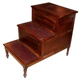 Antique Library Steps