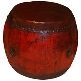 Red Painted Drum