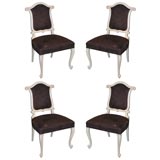 Set of Four Neoclassic Chairs by Grosfeld House