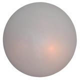 Resin moon lamp