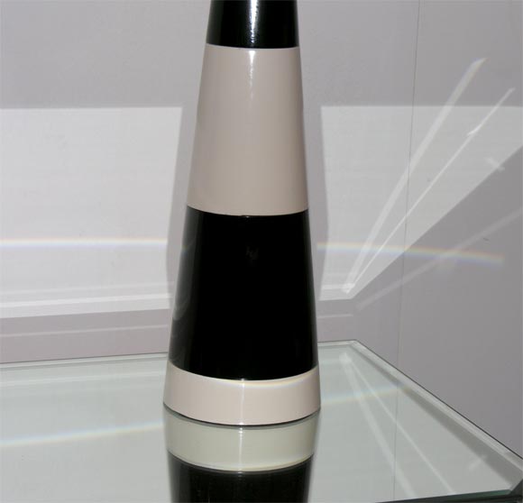 Blackman Cruz  cone lamp. In Excellent Condition In New York, NY