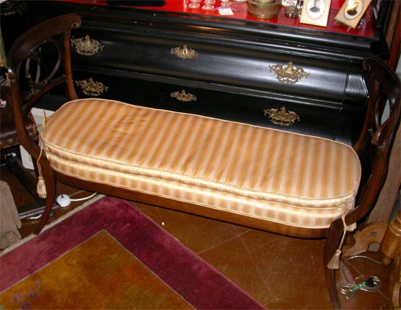 Entry Hall or Boudoir Sitting Bench