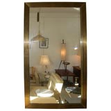 Brass Mirror from a Billy Baldwin Designed Apartment