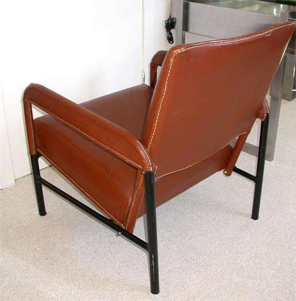 Lounge Chair by Jacques Adnet for the SS France 2