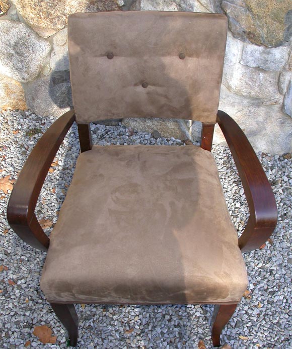 20th Century Pair French Armchairs