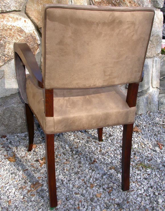Pair French Armchairs 2