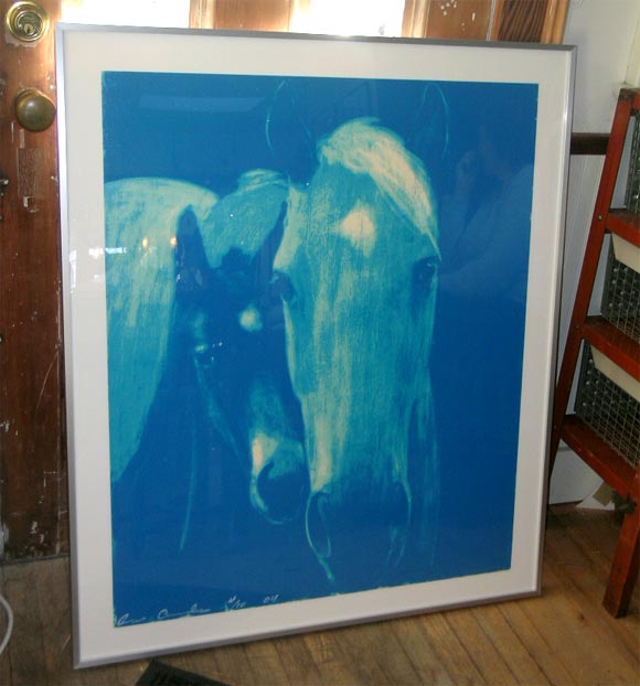 Mare and Foal Silkscreen