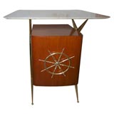 Retro Marble Top Bar