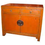 Antique Saffron Wood Cabinet