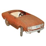 Vintage Peugeot Toy Race Car