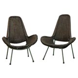 French Wicker Chairs