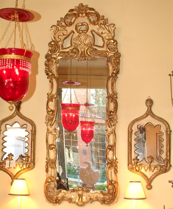 Swedish rococo mirror