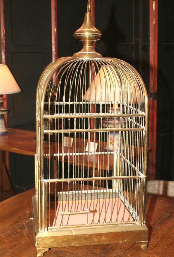 Brass birdcage For Sale 1
