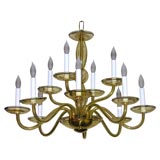 Bohemian Glass Chandelier