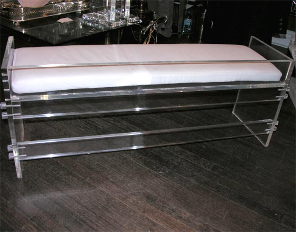 Lucite Bench 2