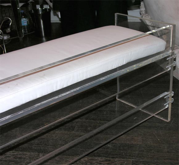 Lucite Bench 3