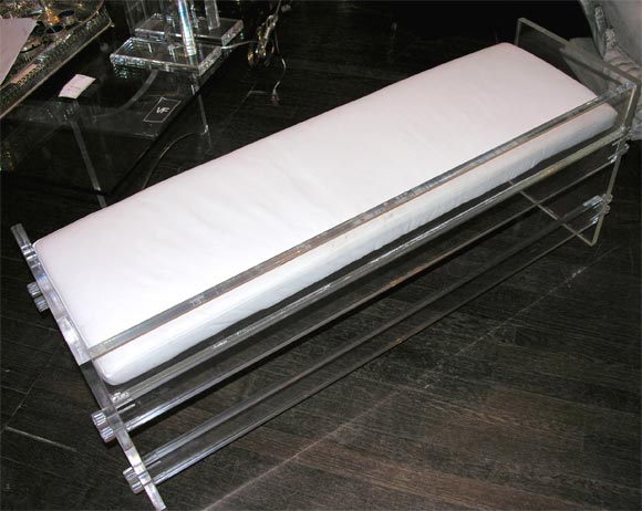 Lucite Bench 4